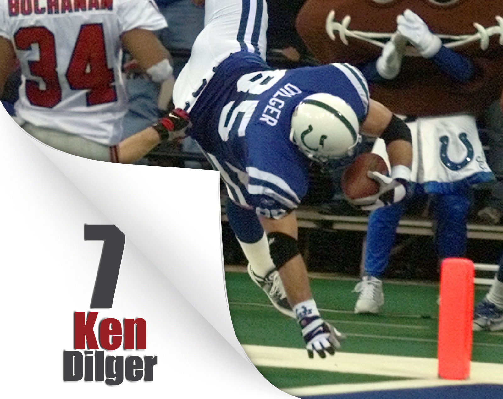 Touchdown catches by Peyton Manning's receivers